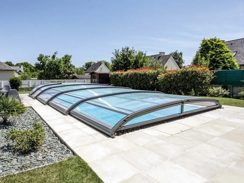 Poolüberdachung Gartenpool